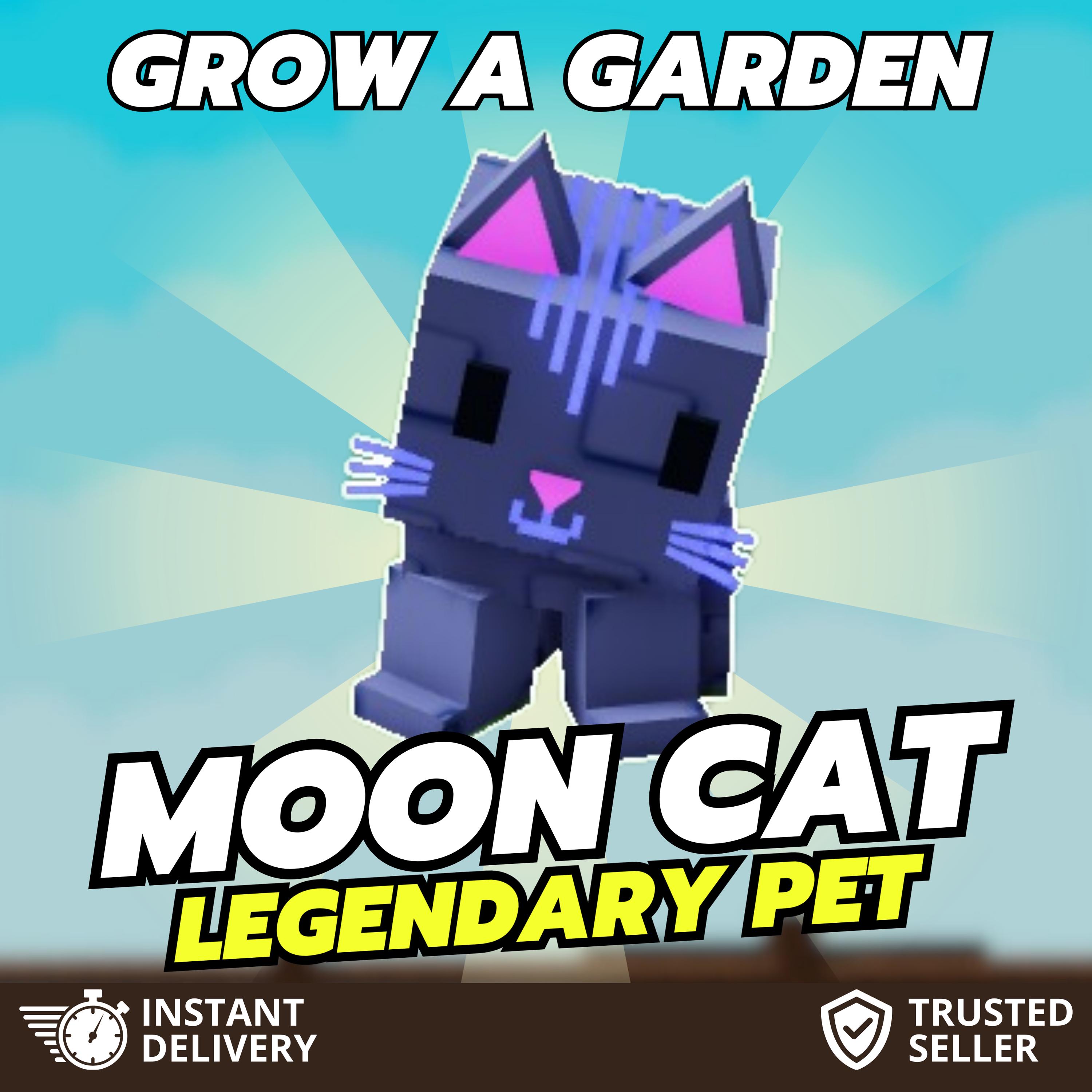 Moon Cat Grow a Garden Legendary Pet Twilight Shop Roblox