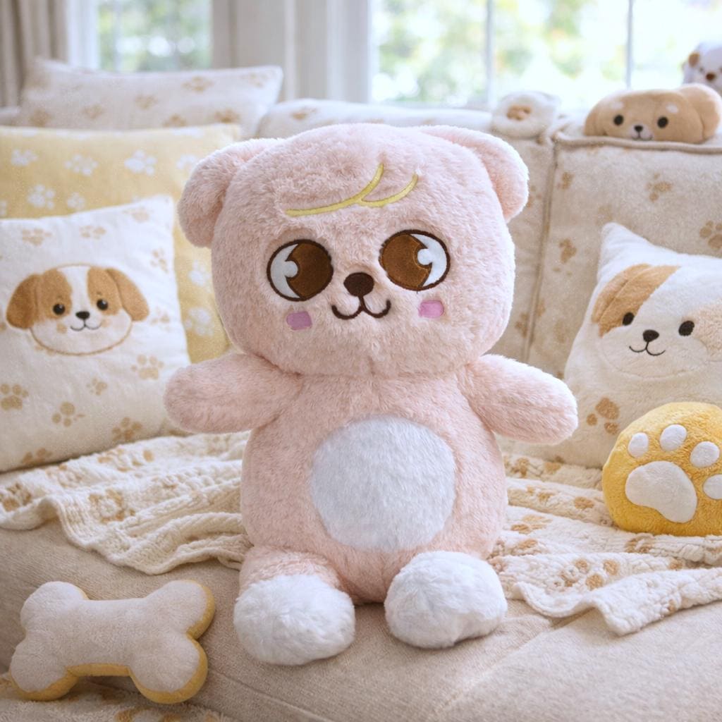 テディベア ぬいぐるみ teddybear SKZOO パピム PuppyM Puppym SKZOO Plush Toy, Stray Kids Seungmin Plushie, Puppy Dog