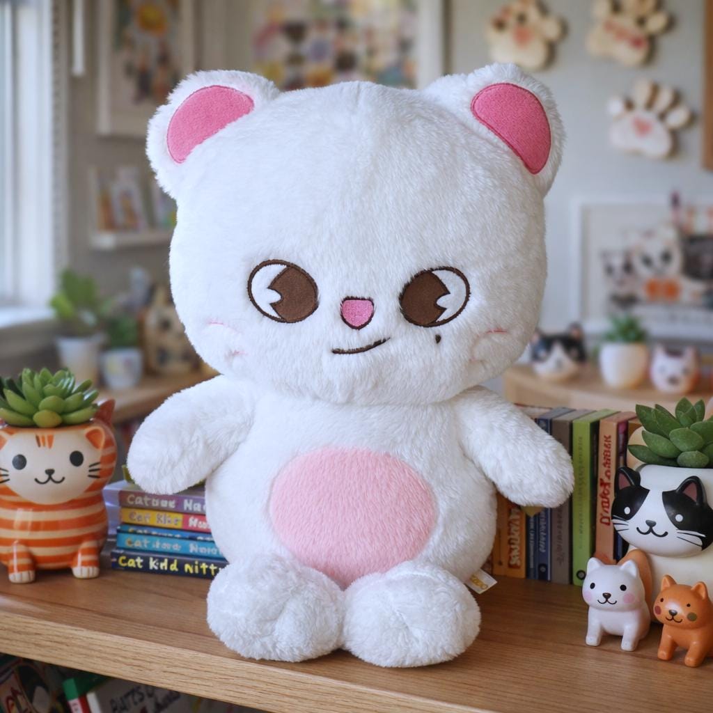 Jiniret SKZOO Plushie, Stray Kids Cat Stuffed Animal Plush, Kpop