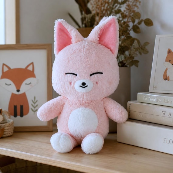 SKZOO Foxl.ny Plushie, Stray Kids I.N Stuffed Animal, 50cm Fox