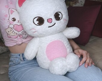 Jiniret SKZOO Plushie, Stray Kids Cat Stuffed Animal Plush, Kpop