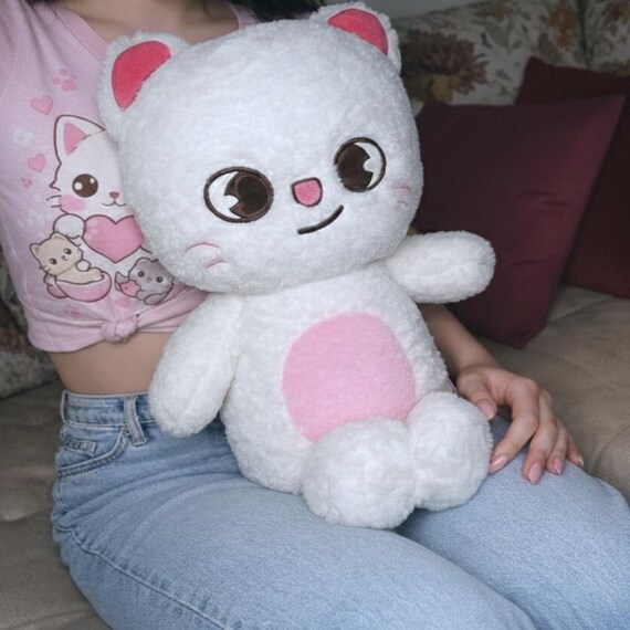 Jiniret SKZOO Plushie, Stray Kids Cat Stuffed Animal Plush, Kpop