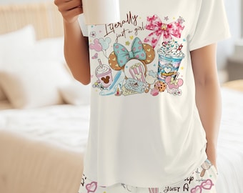 The Most Magical Place On Earth Pajama Set | Meet Me On Main Street, Family Trip Matching Pajama, Magic Castle Pjs, Disneyland Trip Outfit