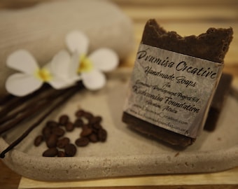 Handmade Marula Oil Soap - Vanilla Coffee Scented