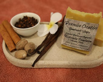 Handmade Marula Oil Soap - Holiday Spice Scent
