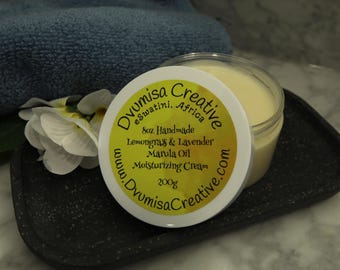 Lemongrass & Lavender - Marula Oil Moisturizing Cream