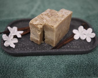 Handmade Marula Oil Bar Soap - Jasmine & Vanilla