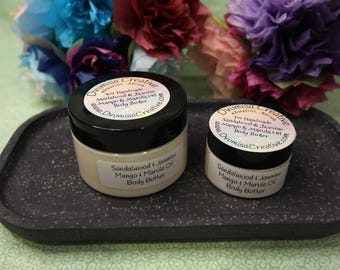 Sandalwood and Jasmine - Mango and Marula Oil Body Butter