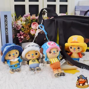 Chopper Anime Plushie Charm: Chibi Style, Bag & Key Accessory