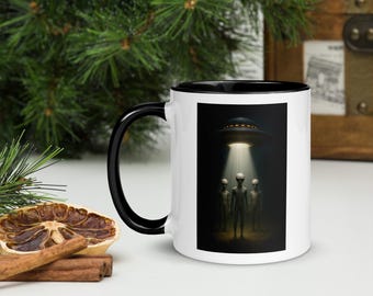 Taza de café de la serie Alien / Divertida taza para amantes de la ciencia ficción