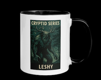 Taza de café Leshy: Taza de cerámica de la serie Cryptid