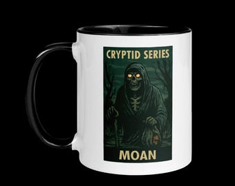 Taza de café Moan: Taza de cerámica de la serie Cryptid