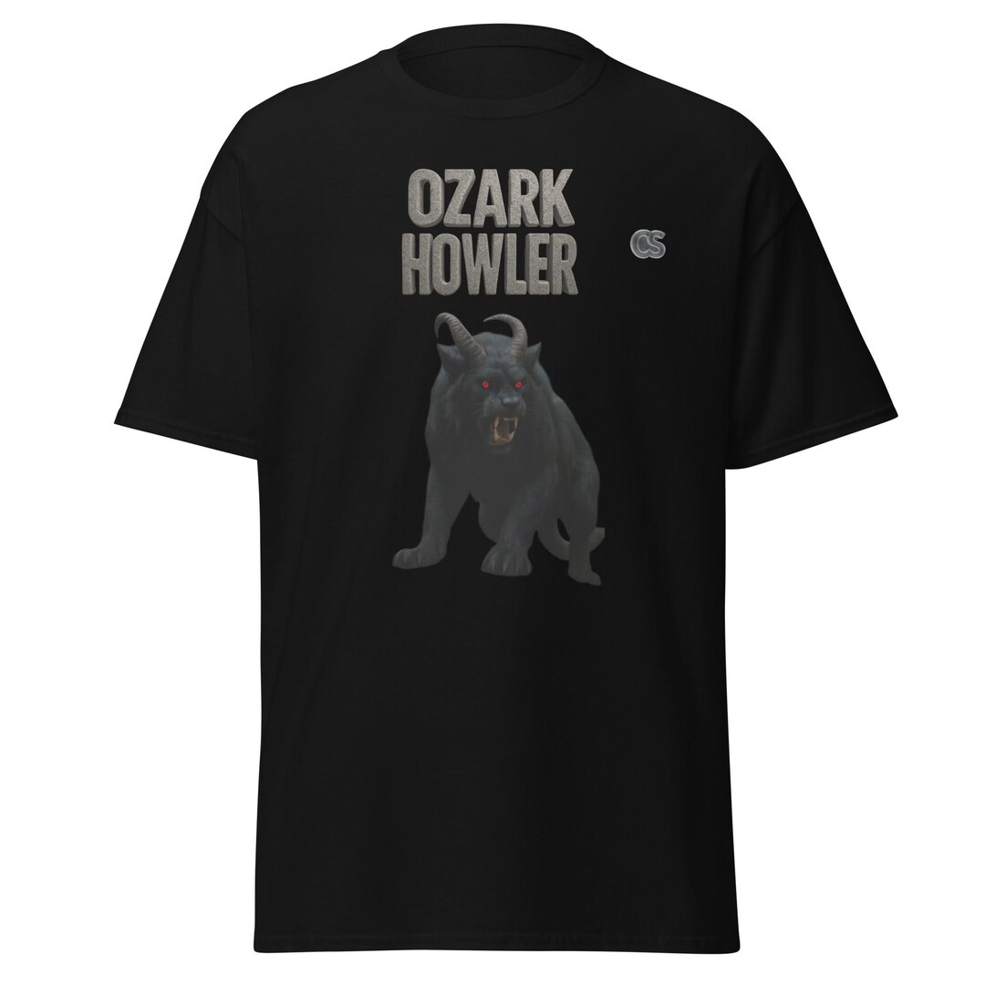 Ozark Howler Tee Shirt - Cryptid Series Apparel - Etsy