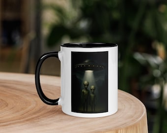 Taza de café de la serie Alien / Divertida taza para amantes de la ciencia ficción