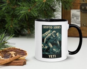 Taza de café Yeti: Taza de cerámica de la serie Cryptid