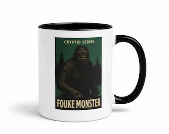 Tazza da caffè Fouke Monster / Tazza in ceramica della serie Cryptid