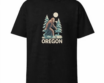 Maglietta Bigfoot dell'Oregon • Maglietta Sasquatch
