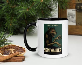 Tazza da caffè SkinWalker: tazza in ceramica della serie Cryptid