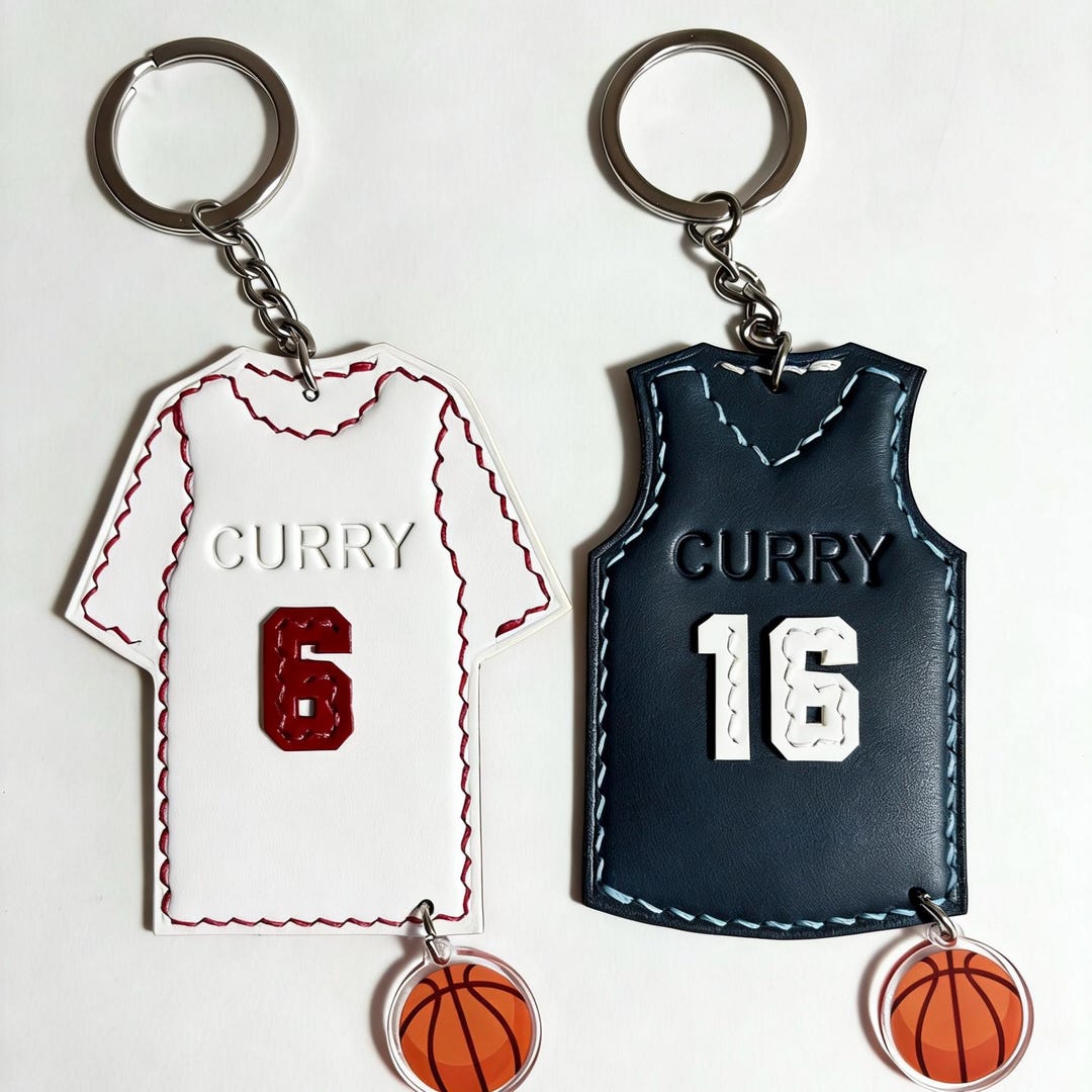 Creative Keychain Handmade Custom Leather Keychain - Etsy