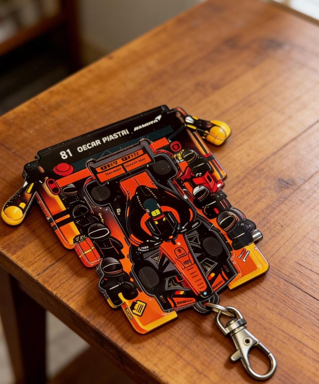 Mclaren F1 Keychain｜pit Stop Key Holder｜f1 Fan Gift｜racing Car Keyring ...