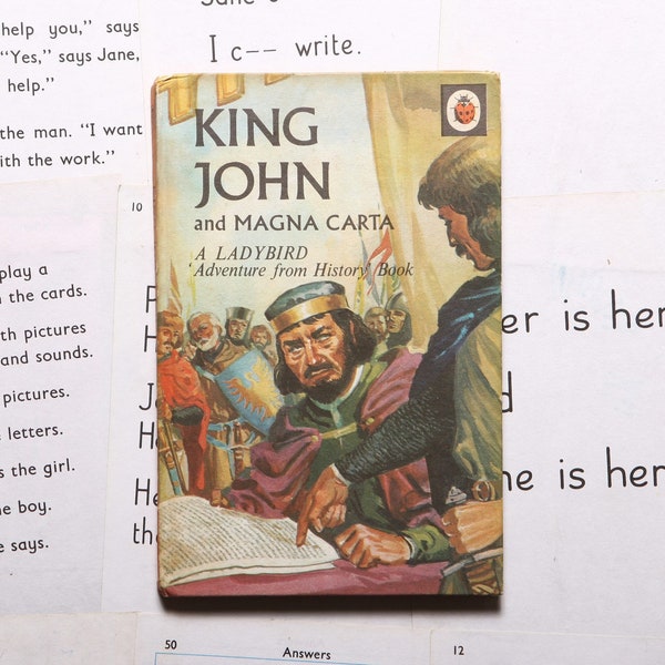 King John & Magna Carta Ladybird Book 1969, First Edition
