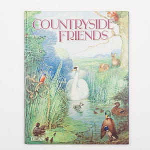 Countryside Friends by Arthur Groom, Illustrated by W G Whitaker, Dean Book, Vintage Children&#39;s Animal Book c1963