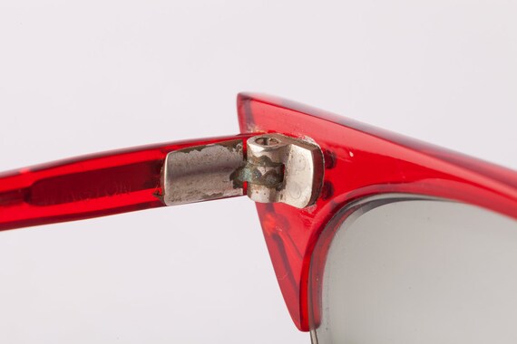 1950s Red Cat Eye Prescription Sunglasses - image 8