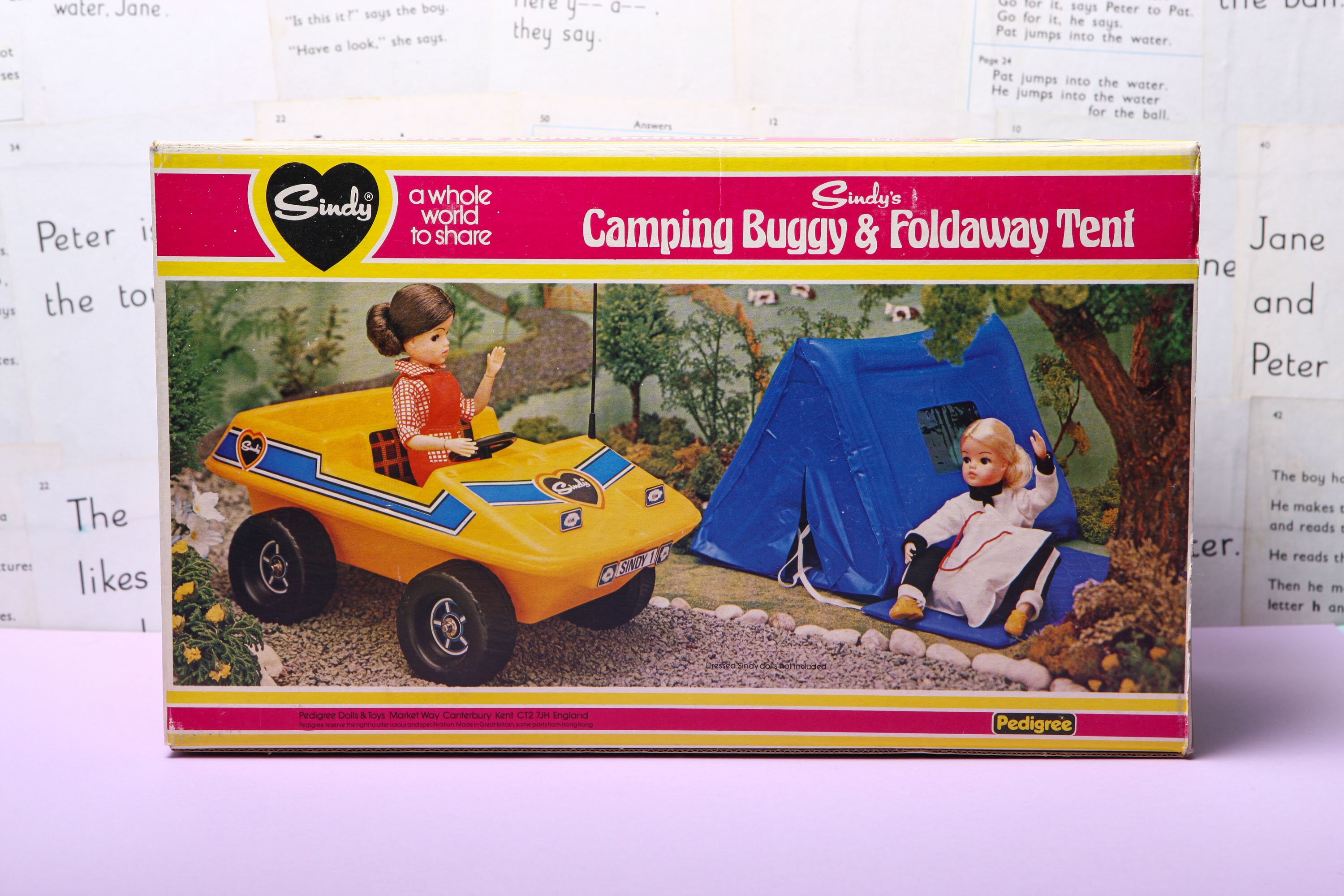 Pedigree Sindy Camping Buggy and Tent 