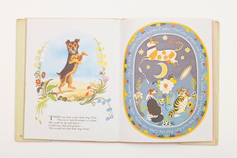 Dean's Gift Book of Pussy and Puppy Nursery Rhymes Etsy Dean's Gift Book of Pussy and Puppy Nursery Rhymes Etsy