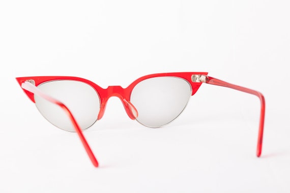 1950s Red Cat Eye Prescription Sunglasses - image 3