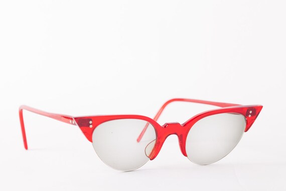 1950s Red Cat Eye Prescription Sunglasses - image 4