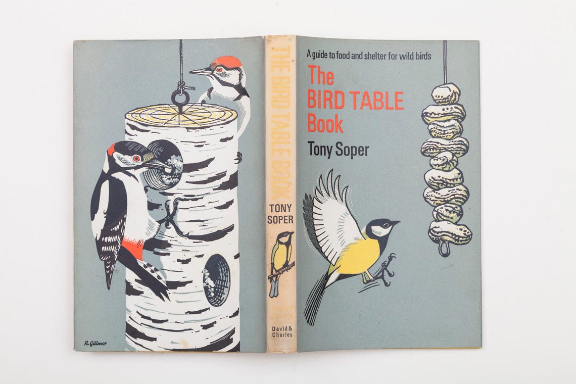 The Bird Table Book by Tony Soper Illustrated by Robert Etsy