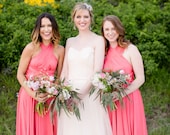 Coral Bridesmaid Dresses