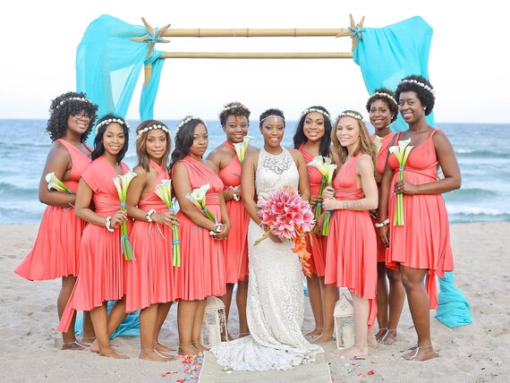 etsy multiway bridesmaid dress