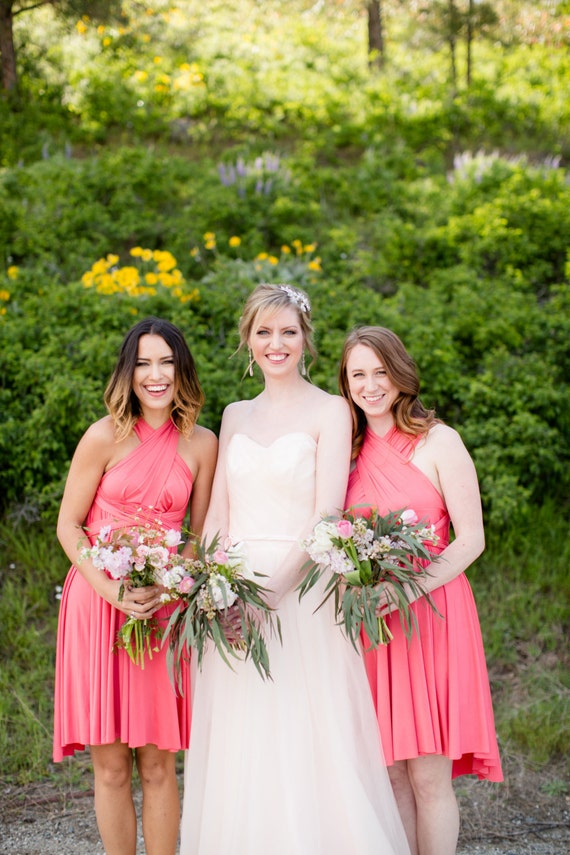 Coral Bridesmaid Dresses