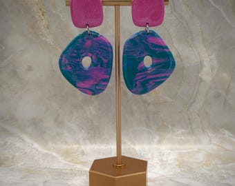 手作りポリマークレイイヤリング