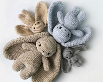 Floppy Bunny Crochet Pattern: Amigurumi Rabbit Plush Toy (PDF Pattern)