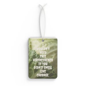 Humorous Car Air Freshener, Funny Auto Scent, Gift for Him, Gag Gift, Car Accessories, Novelty Air Freshener