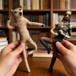 Personalized Ugly Doll with Movable Limbs,Custom Photo Ugly Doll for Friends or Idol,Doll Plush Toy,Gift for Friends,Gift for Him/Her