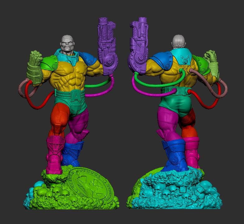 Apocalypse Statue From X-men - STL File for 3D Printing - Etsy