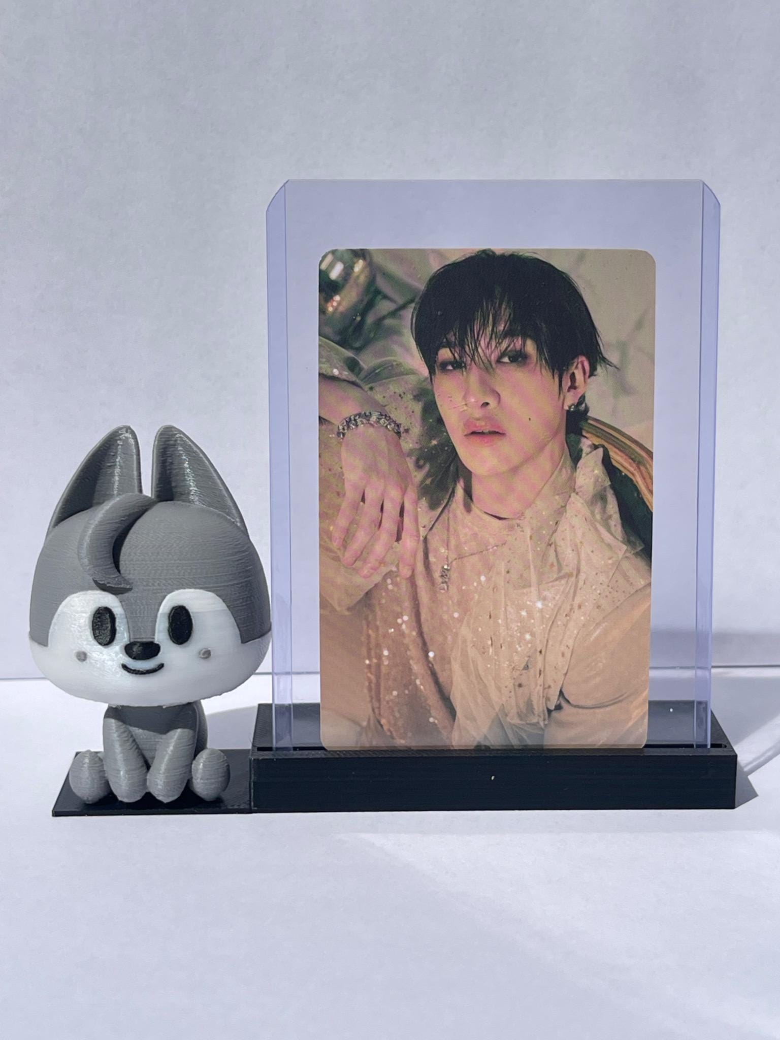 Wolfchan Photo Card Holder - Etsy
