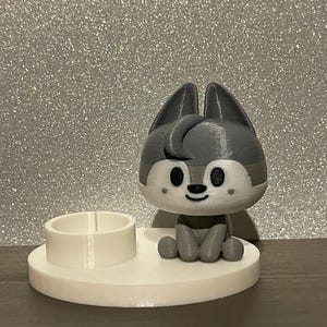 SKZOO WolfChan Sitting Lightstick Holder