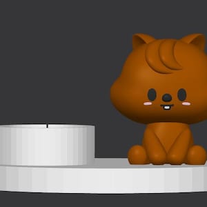 SKZOO Han Quokka zittende lichtstokhouder