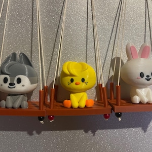 SKZOO Swing Charm: 3D-geprint Kpop-accessoirecadeau