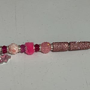 XL Barbie beaded pen