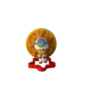 McDonalds Super Mario Galaxy Happy Meal Toys #8 Toad bild 3
