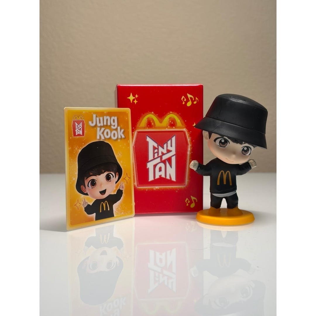 Mcdonalds Tinytan X BTS Encore Edition Happy Meal Toy #14 - Jung