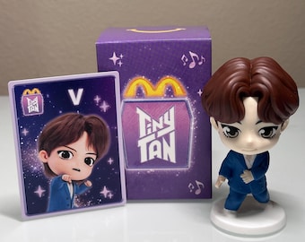 Juguetes de McDonald's TinyTAN x BTS Happy Meal #6 - V