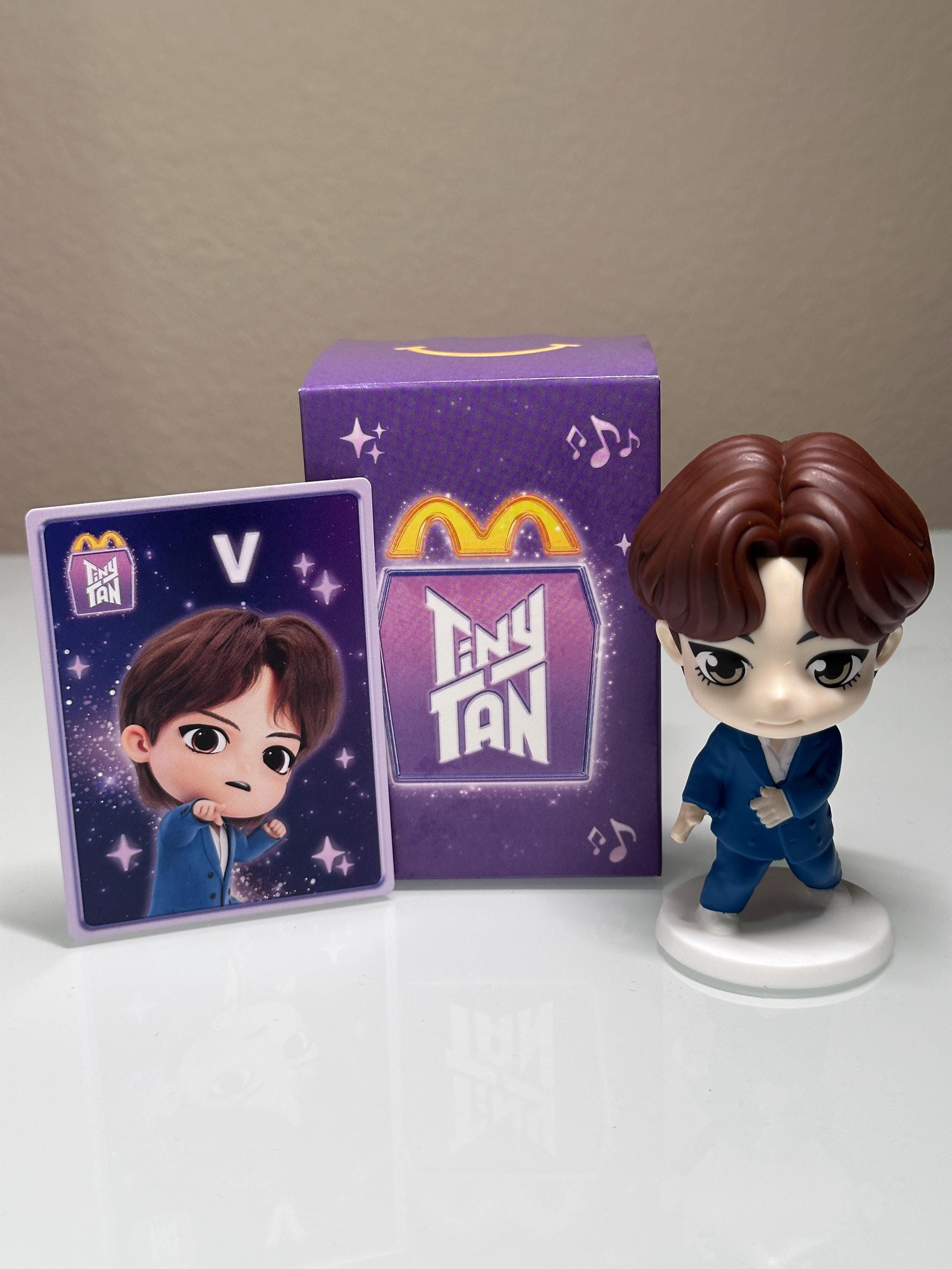 Mcdonalds Tinytan X BTS Happy Meal Toys #6 - V - Etsy
