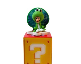 McDonalds Super Mario Galaxy Happy Meal Toys #2 Frog Luigi